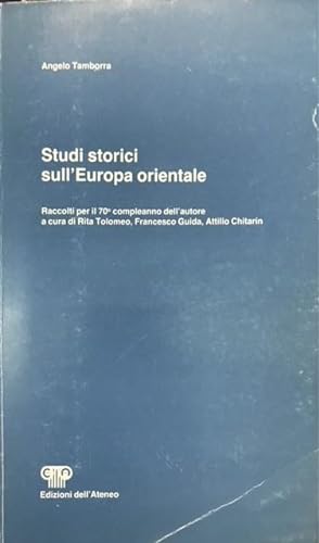 STUDI STORICI SULL'EUROPA ORIENTALE.,