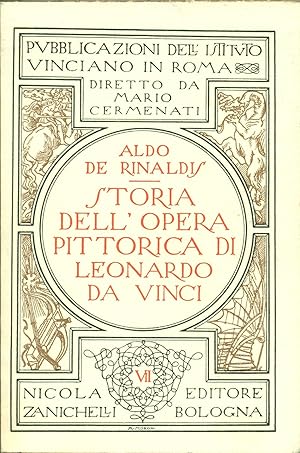 STORIA DELL'OPERA PITTORICA DI LEONARDO DA VINCI.,