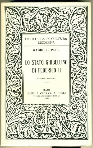 LO STATO GHIBELLINO DI FEDERICO II.,