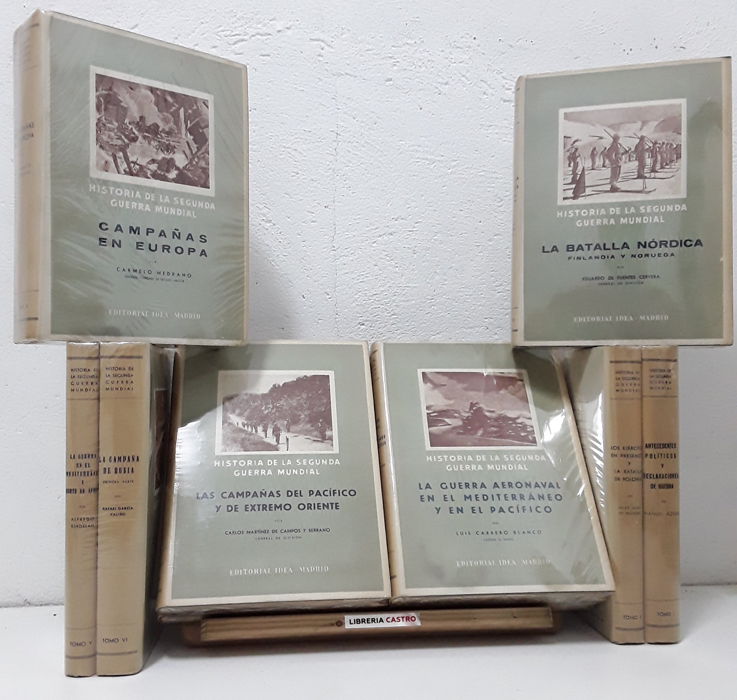 Historia de la Segunda Guerra Mundial (XII tomos) - Varios