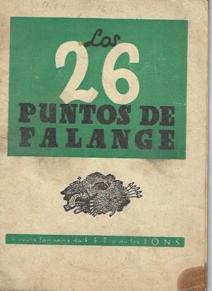 Los 26 puntos de Falange.