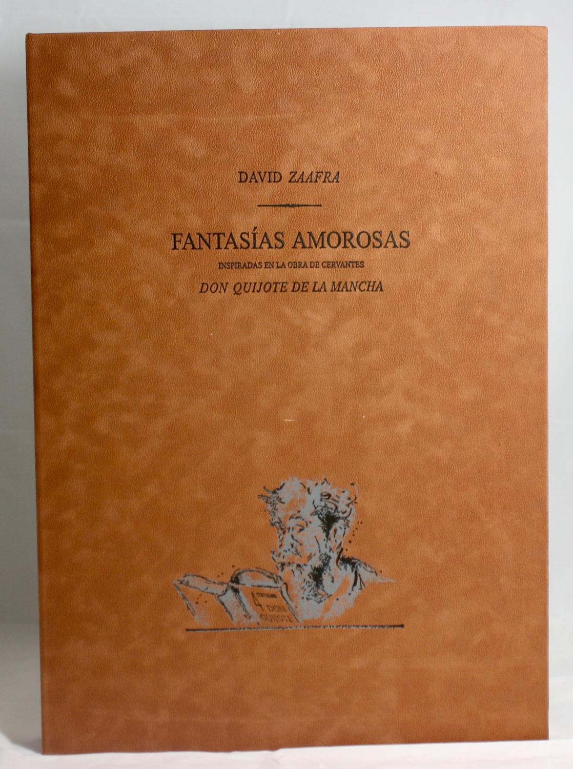 Colección de 30 litografías sobre fantasías amorosas, inspiradas en la obra de Cervantes Don Quijote de la Mancha . - Zaafra, David