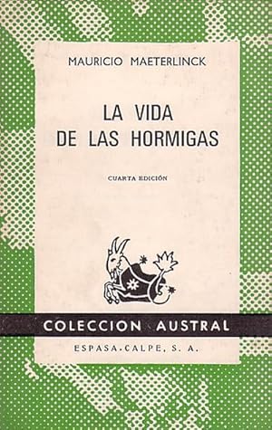 la vida de las hormigas maeterlinck