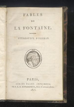 The Fables Of La Fontaine Abebooks