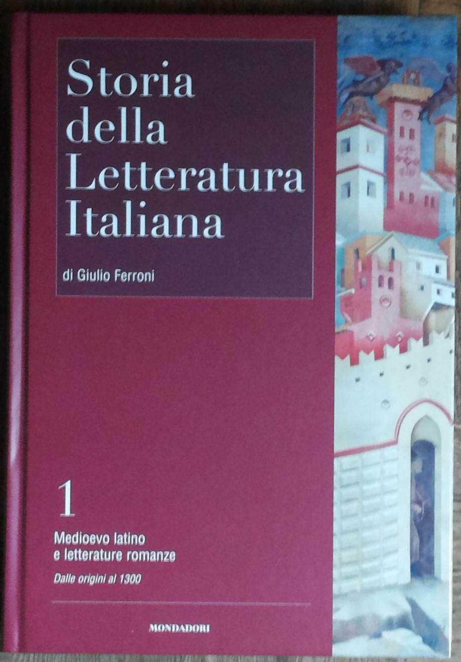 Storia della letteratura italiana Vol. 1