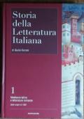 Storia della letteratura italiana Vol. 1 - Giulio Ferroni, Andrea Cortellessa, Italo Pantani, Silvia Tatti