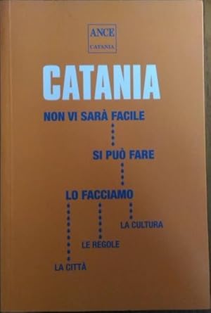 Ance Catania. Non vi sarà facile - Si può fare - Lo facciamo; La cultura - Le regole - La città