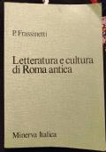 Letteratura e cultura di Roma antica