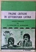 Pagine critiche di letteratura latina