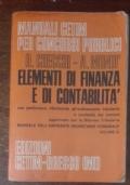 Elementi di finanza e di contabilità