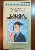 Laurea istruzioni per l?uso