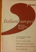 Italianieuropei bimestrale del riformismo italiano 1/2001