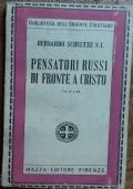 Pensatori Russi di fronte a Cristo