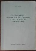 Ordinamento dello stato italiano e della scuola elementare