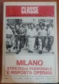 Milano strategia padronale e risposta operaia
