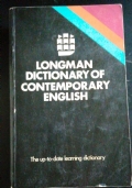 Longman dictionary of contemporary english