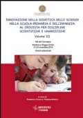Innovazione nella didattica delle scienze nella scuola primaria e dell?infanzia: al crocevia fra ...