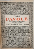 Favole di Esopo scelte e commentate da Giovanni Buscema (1945)