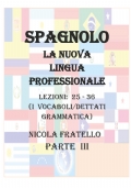 La Nuova Lingua Professionale Spagnolo - Parte III