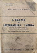 L?esame di letteratura latina