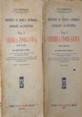 CHIMICA INORGANICA tomi 1 e 2 di E. MOLINARI (1943, Hoepli)