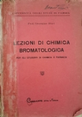 Lezioni di chimica bromatologica