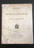 Opere di Giosue Carducci Studi letterari