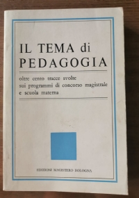 Il tema di pedagogia