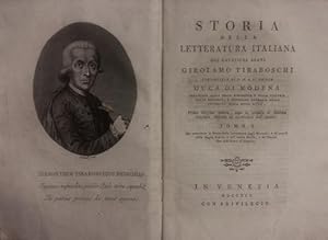 STORIA DELLA LETTERATURA ITALIANA