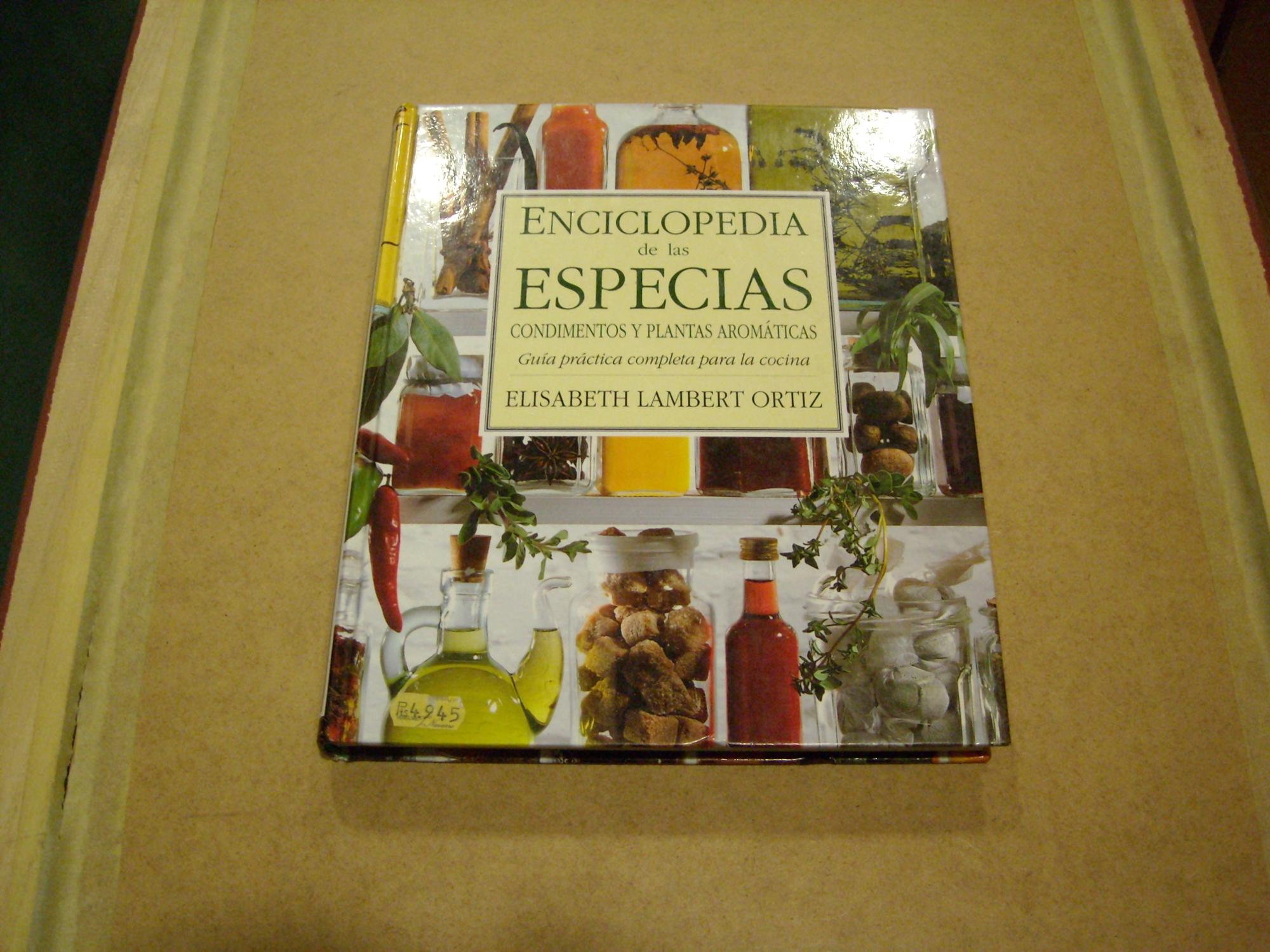 Enciclopedia De Las Especias Condimentos y Plantas Aromáticas