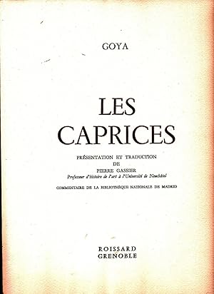 Les Caprices: présentation et traduction de Pierre Gassier [.]