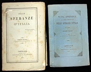 Delle speranze d'Italia. Edizione seconda. [Unito]: Nuova appendice all'opera intitolata Delle sp...