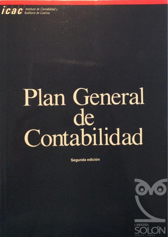 Plan general de contabilidad - Aa. Vv.