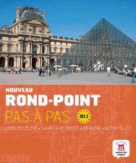 NOUVEAU ROND-POINT PAS A PAS B1 LIBRO DEL ALUMNO + CUADERNO DE EJERCICIOS + CD. NI