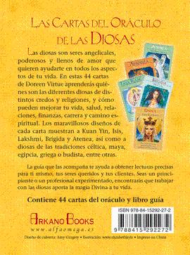 CARTAS DEL ORACULO DE LAS DIOSAS LAS