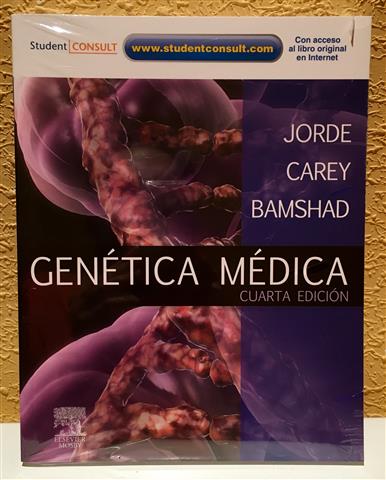 Genética médica. Con acceso a los contenidos completos en internet + Student Consult con los enlaces al contenido adicional interdisciplinar - Jorde, Lyn B. Carey, John C. (1946- ) Bamshad, Michael J. Oliva Virgili, Rafael ; rev. Gutiérrez Torres, Estela ; tr.