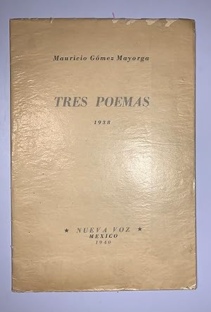 Tres Poemas 1938