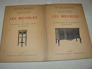 Les Meubles par Guillame Janneau, professeur a l'Ecole du Louvre. Solo due volumi. Volume secondo...