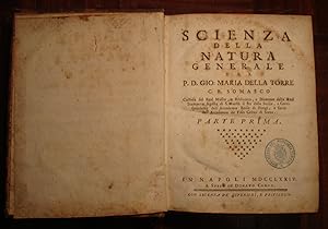 Scienza della natura generale.