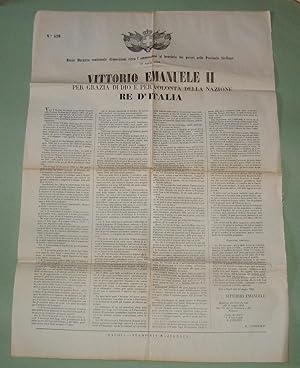 Regio Decreto 21 Aprile 1862: l'ammissione al beneficio dei poveri nelle provincie siciliane