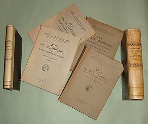 Atti del Congresso di Oftalmologia. Varie annate dal 1902