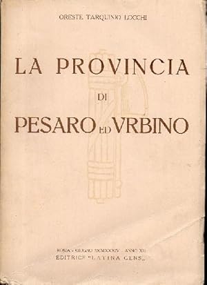 La Provincia di Pesaro e Urbino