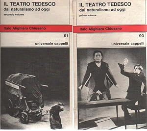 IL TEATRO TEDESCO DA BRECHT A OGGI 2 volumi