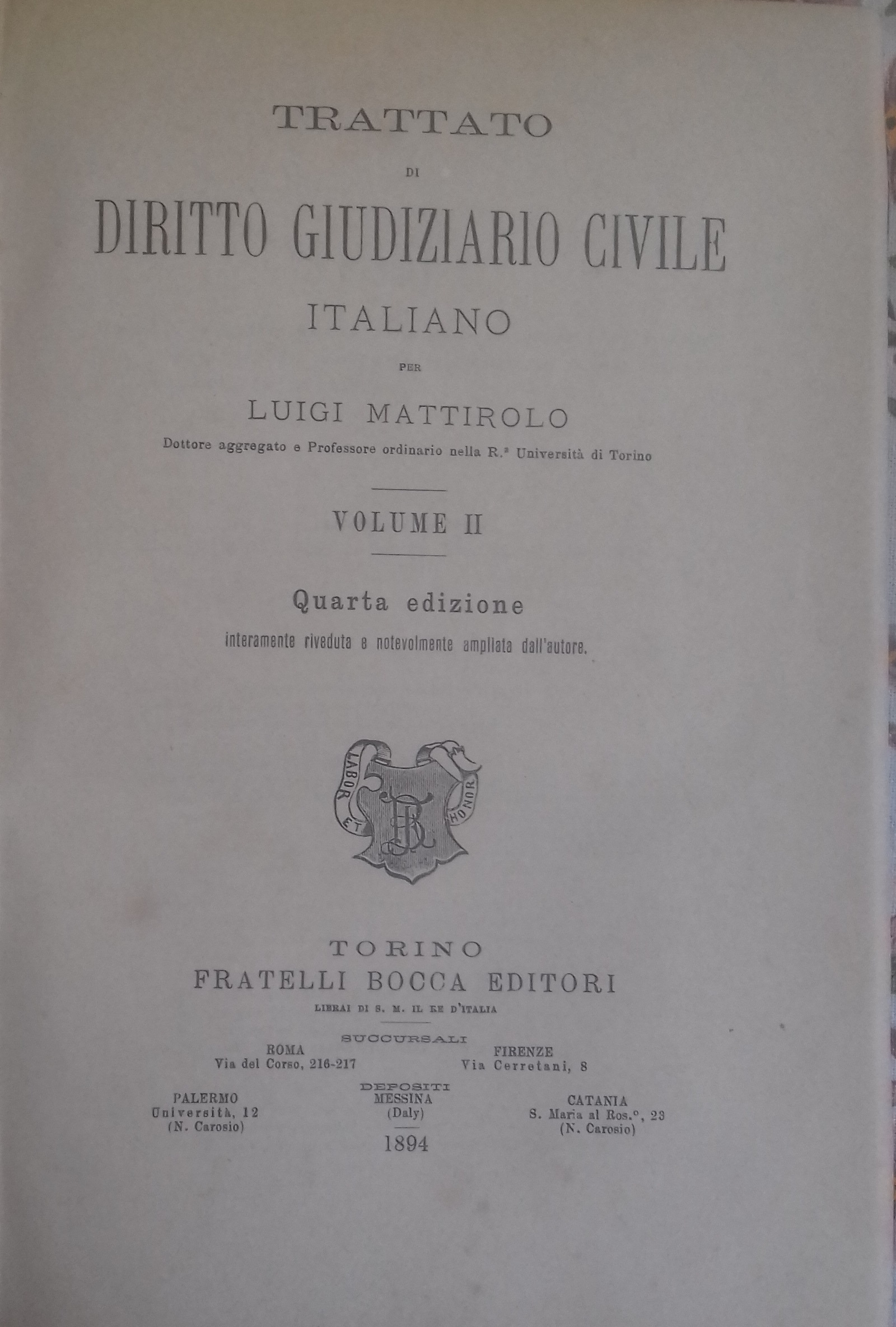 Trattato di diritto civile Vol. I: 1 (Italian Edition)