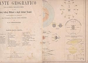 Nuovo Atlante Geografico con 34 carte e relativo testo