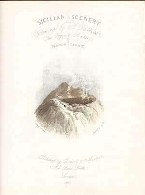 Sicilian Scenery. 1823. Ristampa anastatica.