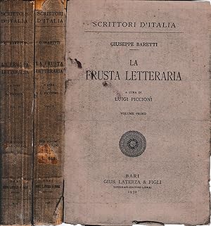 La frusta letteraria - Volume primo e secondo