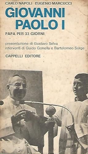 GIOVANNI PAOLO I. PAPA PER 33 GIORNI