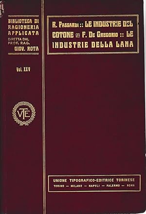 Le industrie del cotone - Le industrie della lana