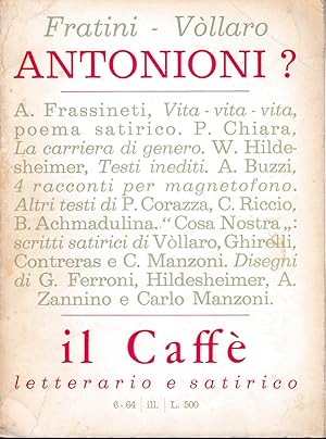 Il Caffè letterario e satirico. Anno XII n. 5 Dic. 1964